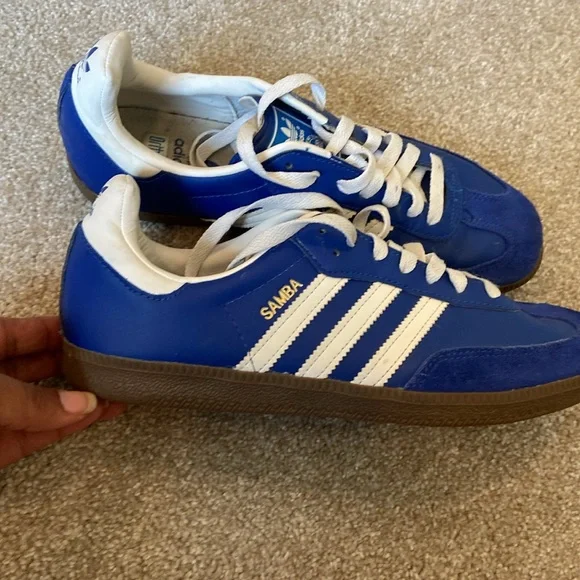 adidas Samba OG Royal Blue Gum - Picture 1 of 10
